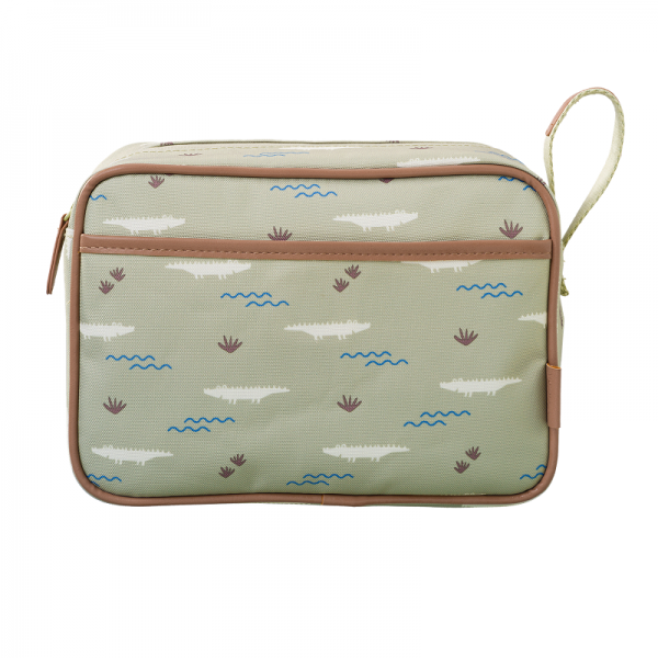 GRANDE TROUSSE DE TOILETTE CROCODILES - FRESK - LE MOUTON A 3 PATTES